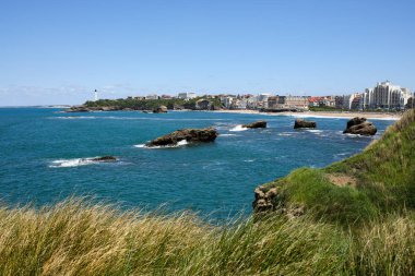 Biarritz Fransız manzara
