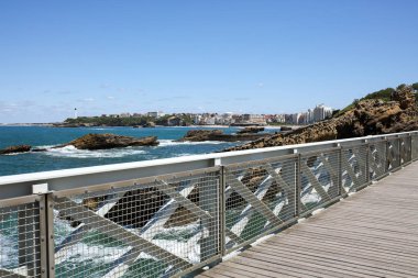 Biarritz Fransız manzara