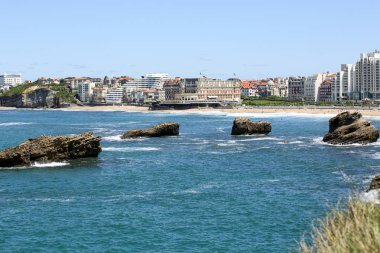 Biarritz Fransız manzara