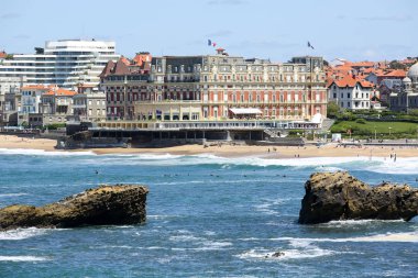 Biarritz Fransız manzara