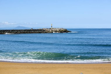 Biarritz Fransız manzara