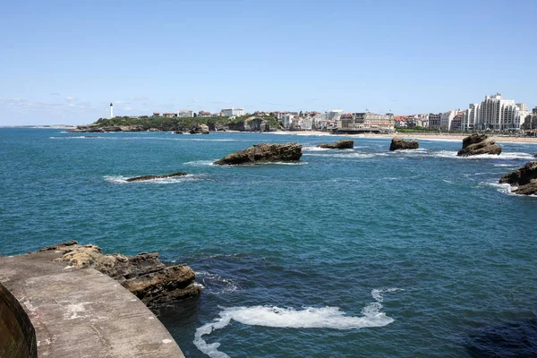 Biarritz Fransız manzara