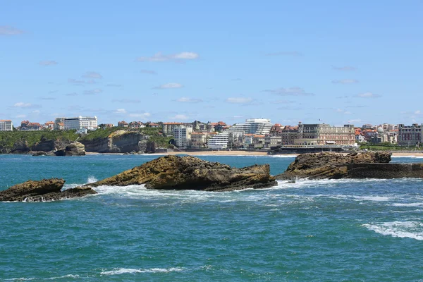 Franska Landskapet Biarritz — Stockfoto