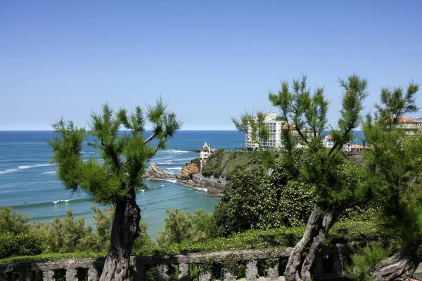 Franse Landschap Van Biarritz — Stockfoto