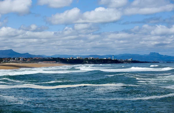 Franska Landskapet Biarritz — Stockfoto