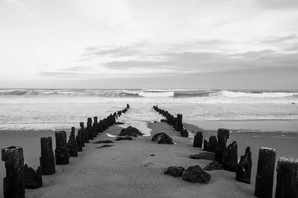 Francia Táj Biarritz Térképén — Stock Fotó