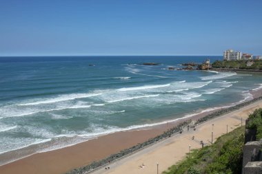 Biarritz Fransız manzara