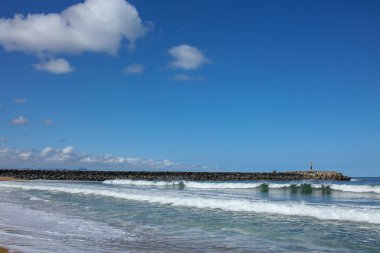 Biarritz Fransız manzara