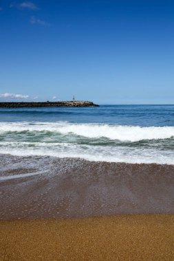 Biarritz Fransız manzara