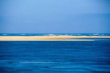 Fransızca Atlantik sahil peyzaj