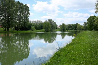 Fransızca Atlantik sahil peyzaj