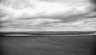 Fransızca Atlantik sahil peyzaj