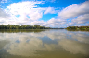 Fransızca Atlantik sahil peyzaj