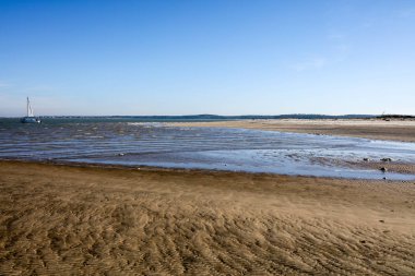 Fransızca Atlantik sahil peyzaj