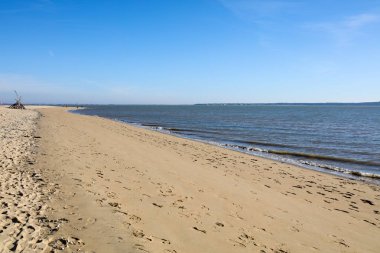 Fransızca Atlantik sahil peyzaj