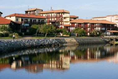 Fransızca Atlantik sahil peyzaj