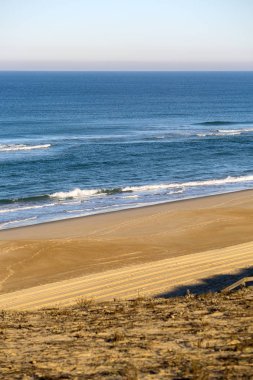 Fransızca Atlantik sahil peyzaj