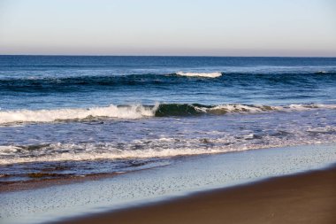 Fransızca Atlantik sahil peyzaj