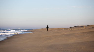 Fransızca Atlantik sahil peyzaj