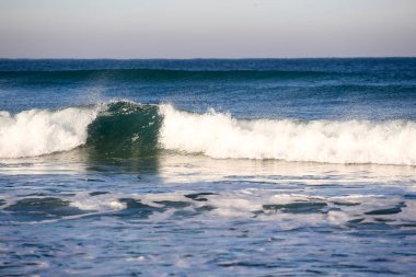 Fransızca Atlantik sahil peyzaj