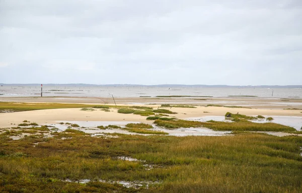 Paisagem Costeira Atlântica Francesa — Fotografia de Stock