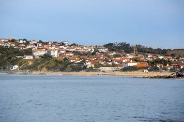 Fransızca Atlantik sahil peyzaj