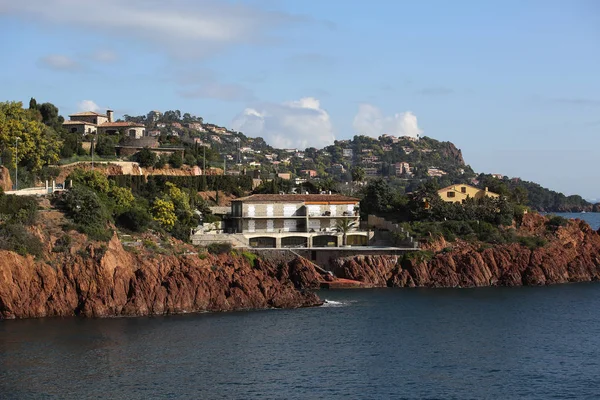 Paesaggi Della Riviera Francese — Foto Stock