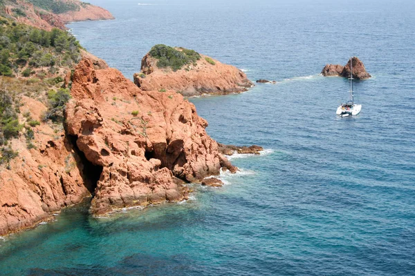 Paisagens Riviera Francesas — Fotografia de Stock