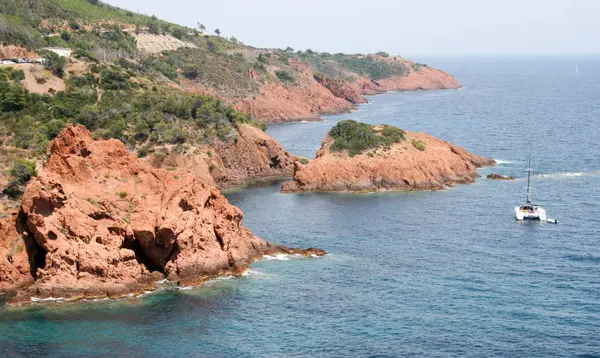 Paisagens Riviera Francesas — Fotografia de Stock