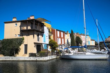 Saint Tropez Körfezi manzara 