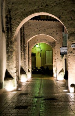 Saint Tropez Körfezi manzara 