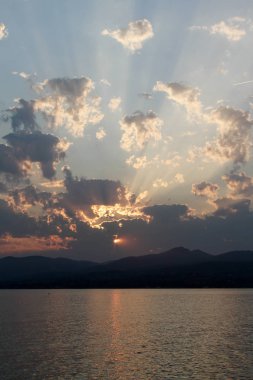 Saint Tropez Körfezi manzara 