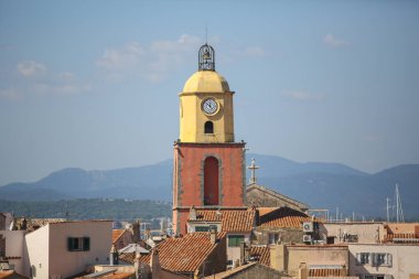 Saint Tropez Körfezi manzara 