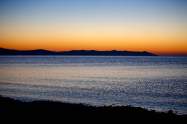 Saint Tropez Körfezi manzara 