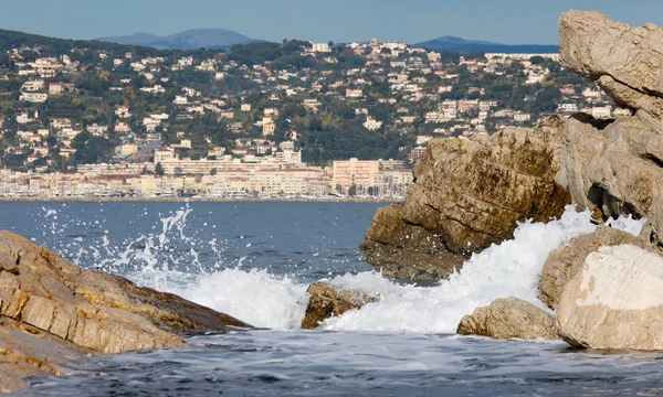 Den Franska Riviera Landskapen — Stockfoto