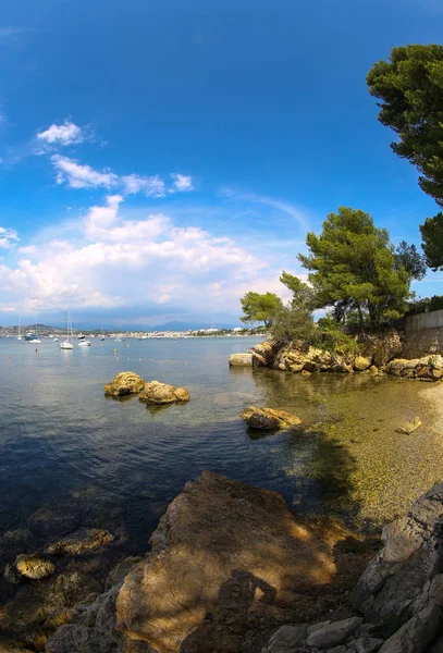 Los Paisajes Riviera Franceses — Foto de Stock