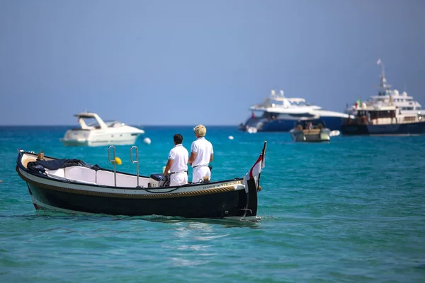 Bahía Saint Tropez Paisajes — Foto de Stock