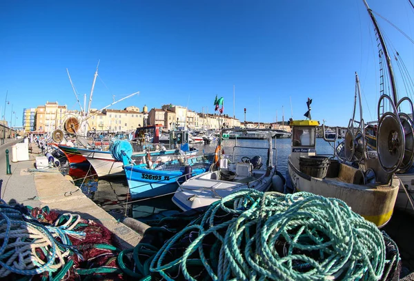 Baía Saint Tropez Paisagens — Fotografia de Stock