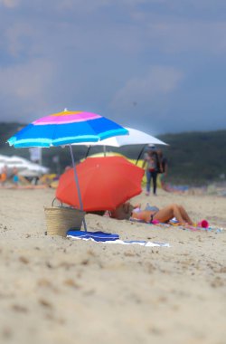 Saint Tropez Körfezi manzara 