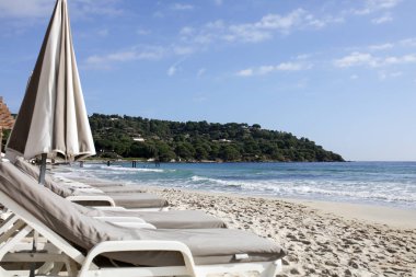 Saint Tropez Körfezi manzara 