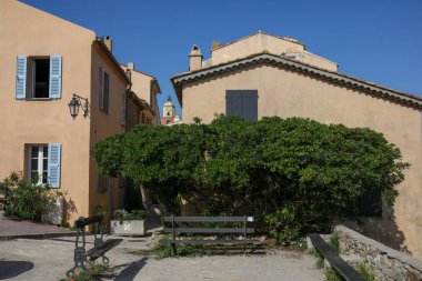 Saint Tropez Körfezi manzara 