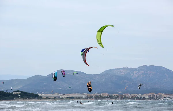 Kite Surfer Action — Stock Photo, Image