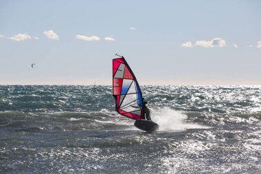 Uçurtma sörfçü eylem