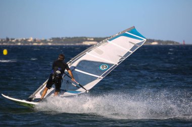 Uçurtma sörfçü eylem