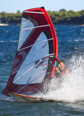 Uçurtma sörfçü eylem