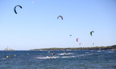 Uçurtma sörfçü eylem