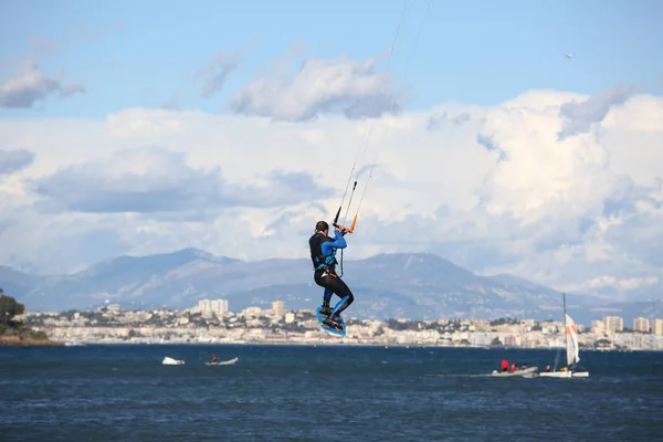 Kite Surfer Action — Stock Photo, Image