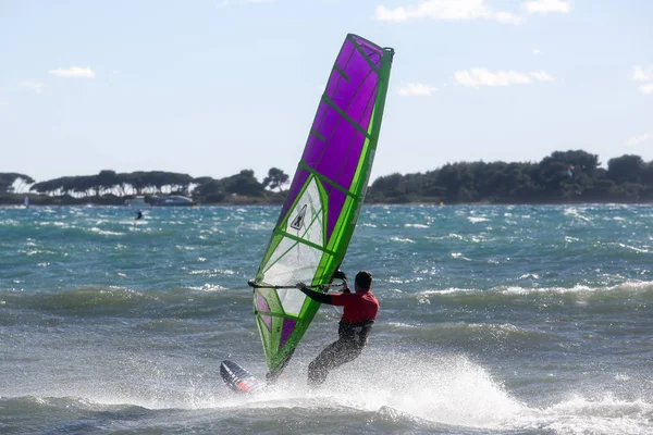 Cometa Surfista Acción — Foto de Stock