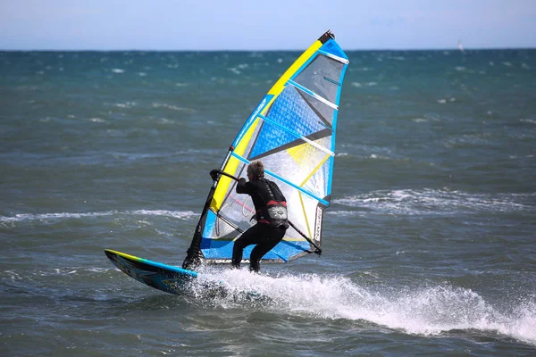 Aquilone Surfista Azione — Foto Stock