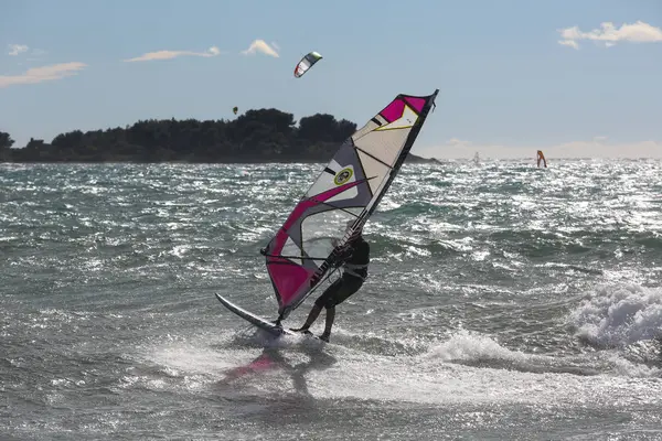 Cometa Surfista Acción — Foto de Stock